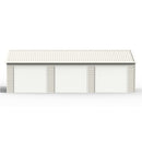 Chery Industrial 23 x 40 ftThree Car Garage Shed with Side Entry Door