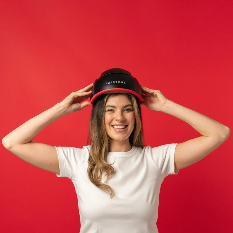 iRESTORE Laser Elite - Laser Red Light Therapy Hair Growth System - FDA-Cleared for Thicker, Fuller Hair