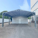23'x46' Large Metal Garage Shed for Vehicles, Equipment & Workshop Use - Serenity Provision