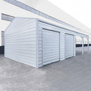 23'x46' Large Metal Garage Shed for Vehicles, Equipment & Workshop Use - Serenity Provision