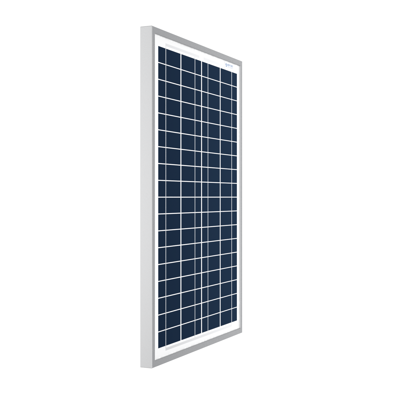 ACOPower 25 Watts Polycrystalline Solar Panel, for 12 Volt Battery Charger