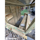 Upgrade main countertops to 12" wide in lieu of 10"