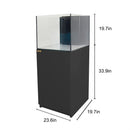 Aqua Dream 63 Gallon Coral Reef Aquarium Ultra Clear Glass Tank & Built in Sump All Black REEF-600-BK - Serenity Provision