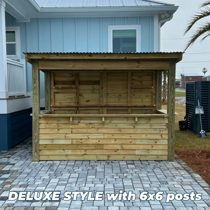 Taverns-To-Go 10 x 10 ft The Storehouse Backyard Patio Bar