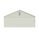 Chery Industrial 30 x 33 ft Double Garage Metal Shed with Side Entry Door
