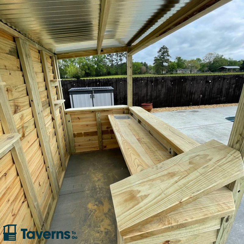 Upgrade interior countertop to 20" wide in lieu of 10"