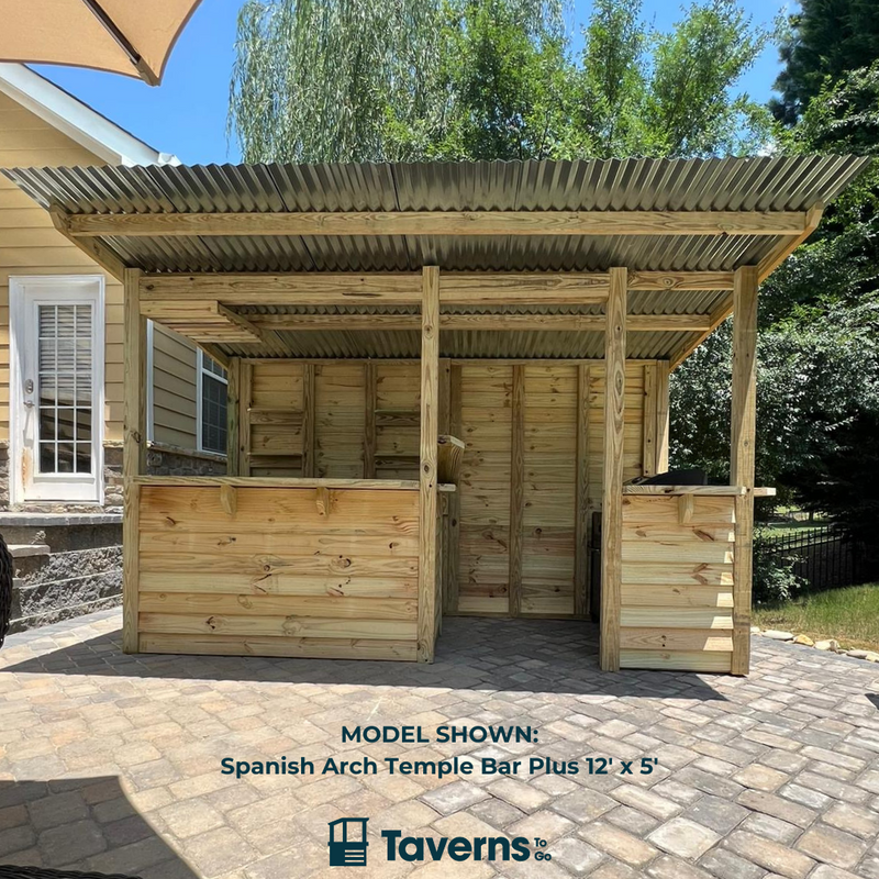 Taverns-To-Go The Spanish Arch Backyard Patio Bar