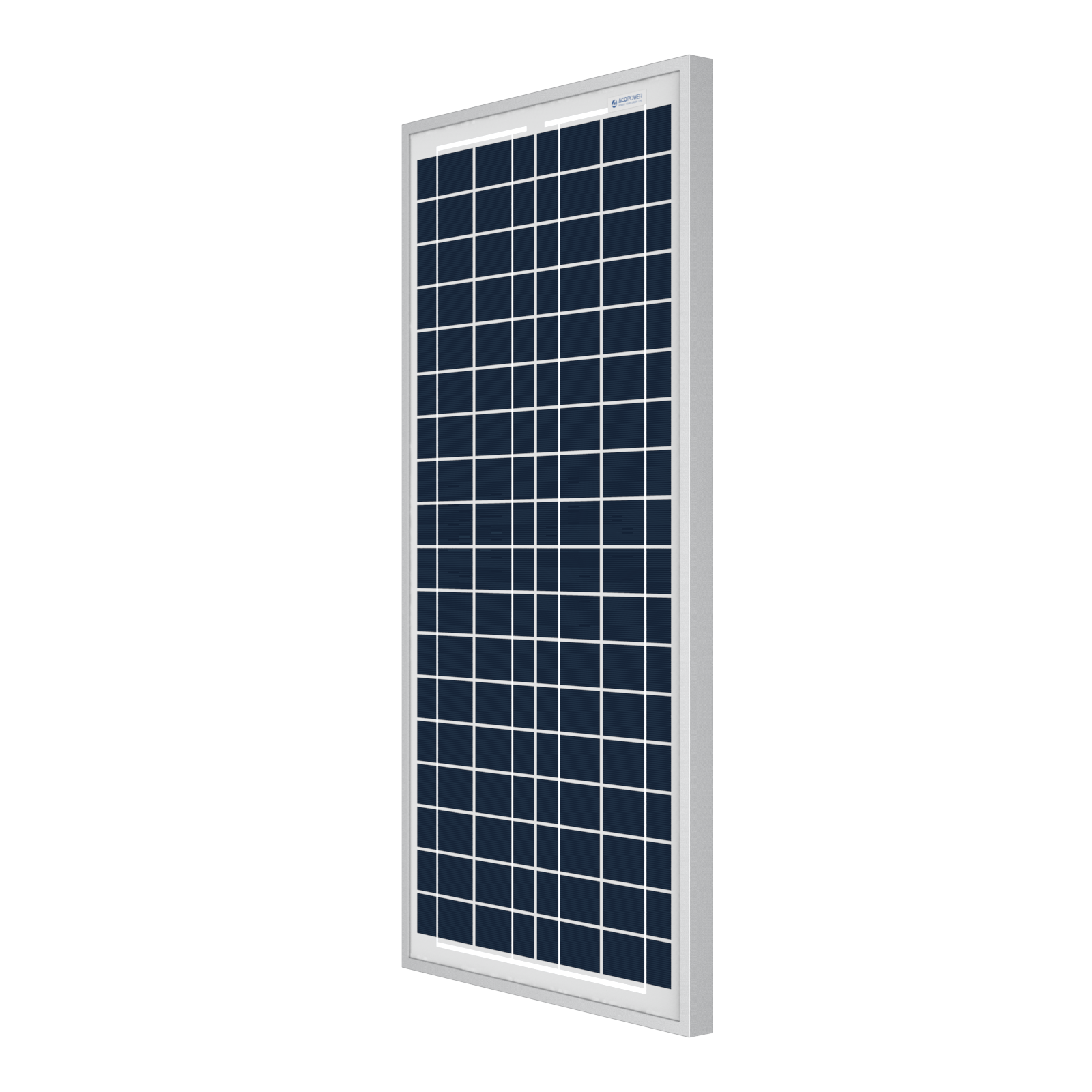 ACOPower 35 Watts Polycrystalline Solar Panel Module for 12 Volt Battery Charging