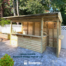 Taverns-To-Go The Dartford Backyard Patio Bar