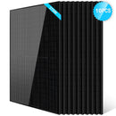 370W Mono Black PERC Solar Panel UL 61730