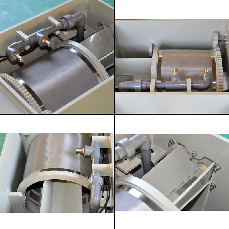 Koi Pond Drum Filtration System 3 Tons 800 GPH - T3 - Serenity Provision