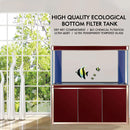 Aqua Dream 175 Gallon Tempered Glass Aquarium Red and Gold AD-1560-RD - Serenity Provision