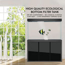 Aqua Dream 175 Gallon Tempered Glass Aquarium Black AD-1560-ABK - Serenity Provision