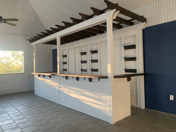 Taverns-To-Go 16 x 6 ft The Forest Hill Backyard Patio Bar