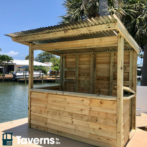 Taverns-To-Go 8 x 5 ft The Castlebar Backyard Patio Bar (MEDIUM)