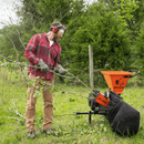 3" 6.5 Hp 196cc Disk Chipper Shredder With Chip Bag