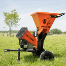 3" 6.5 Hp 196cc Disk Chipper Shredder With Chip Bag
