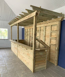 Taverns-To-Go 16 x 6 ft The Forest Hill Backyard Patio Bar