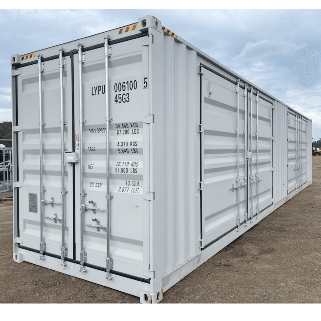 40ft High Cube Container with 2 Side Doors