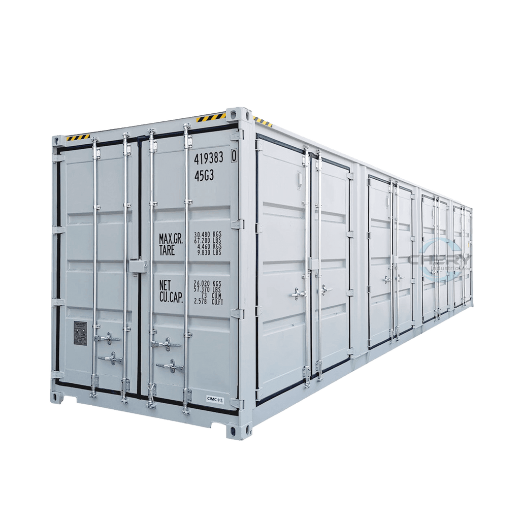 40ft High Cube Container with 4 Side Doors