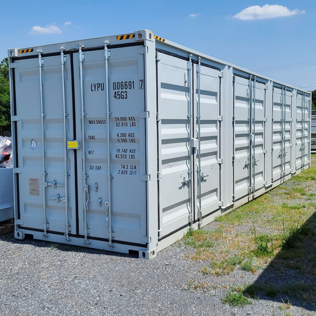 40ft High Cube Container with 4 Side Doors