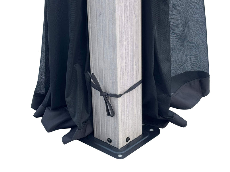 Gazebo Penguin Yosemite Gazebo 10'x12' Aluminum Frame Wood Finish - 41012-GP120