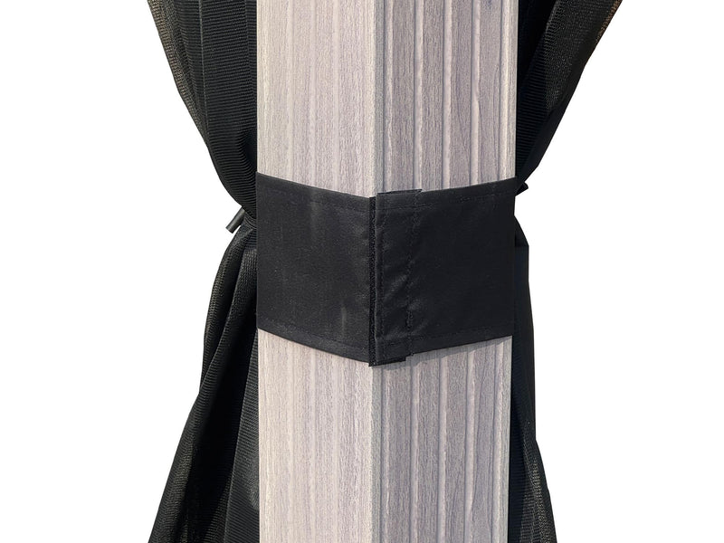 Gazebo Penguin Yosemite Gazebo 10'x12' Aluminum Frame Wood Finish - 41012-GP120
