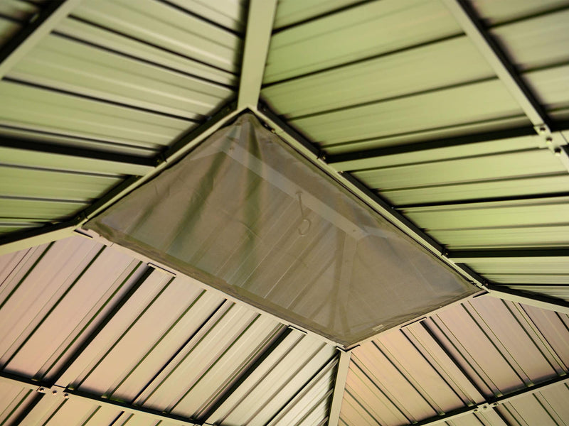 Gazebo Penguin Yosemite Gazebo 10'x10' Aluminum Frame Wood Finish - 41010-W013