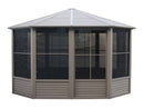 Gazebo Penguin Florence Solarium Freestanding Sunroom Metal Roof