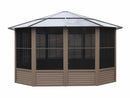 Gazebo Penguin Florence Solarium Freestanding Sunroom Polycarbonate Roof