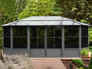 Gazebo Penguin Florence Solarium Freestanding Sunroom Polycarbonate Roof