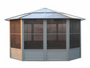 Gazebo Penguin Florence Solarium Freestanding Sunroom Polycarbonate Roof