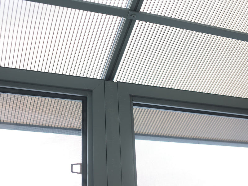 Gazebo Penguin Florence Solarium Freestanding Sunroom Polycarbonate Roof