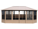 Gazebo Penguin Florence Solarium Freestanding Sunroom Metal Roof