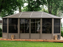 Gazebo Penguin Florence Solarium Freestanding Sunroom Metal Roof