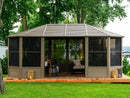 Gazebo Penguin Florence Solarium Freestanding Sunroom Metal Roof