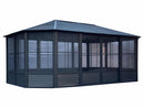 Gazebo Penguin Florence Solarium Freestanding Sunroom Metal Roof