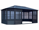 Gazebo Penguin Florence Solarium Freestanding Sunroom Metal Roof