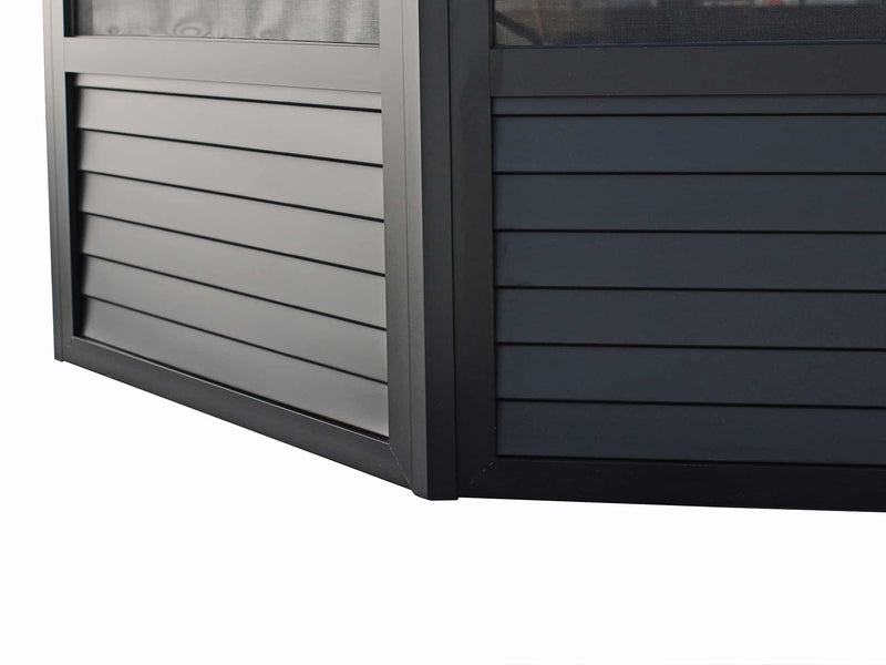 Gazebo Penguin Florence Solarium Freestanding Sunroom Metal Roof