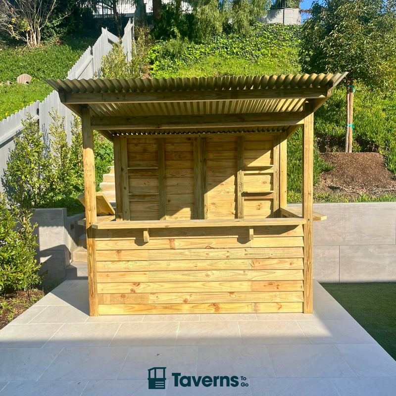Taverns-To-Go 8 x 5 ft The Castlebar Backyard Patio Bar (MEDIUM)