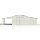 Chery Industrial 42 x 30 ft Vertical Steel Garage With Lean-to
