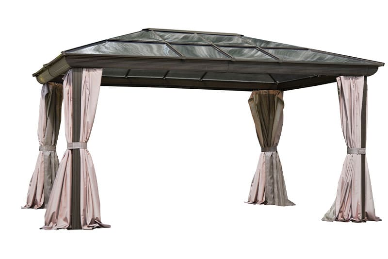 Gazebo Penguin Venus Gazebo 12'x14' Polycarbonate Roof - 43224