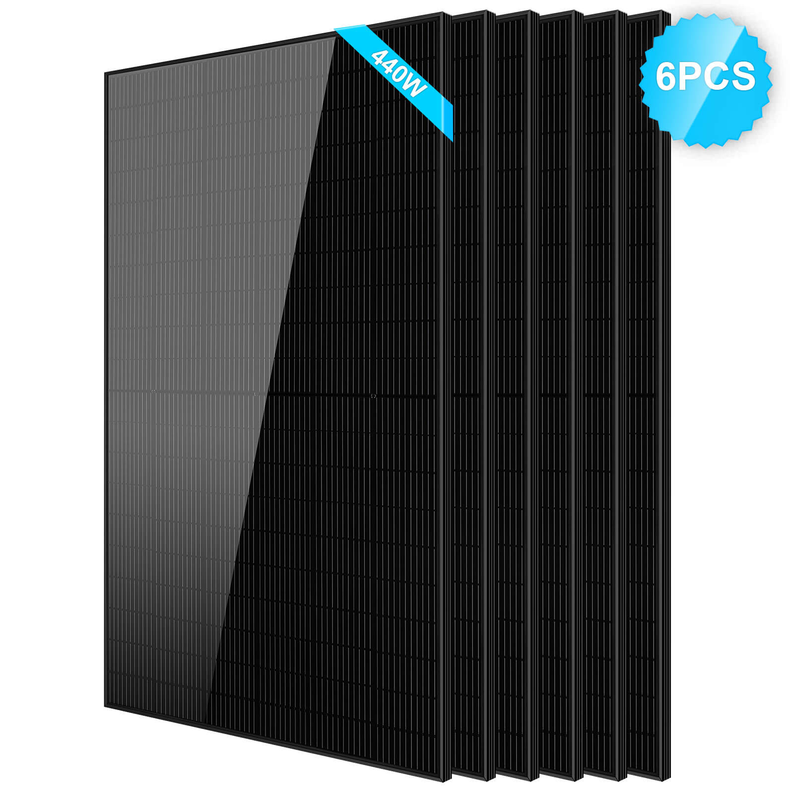 Sungold Power 440W Mono Black PERC Solar Panel SG-440WM