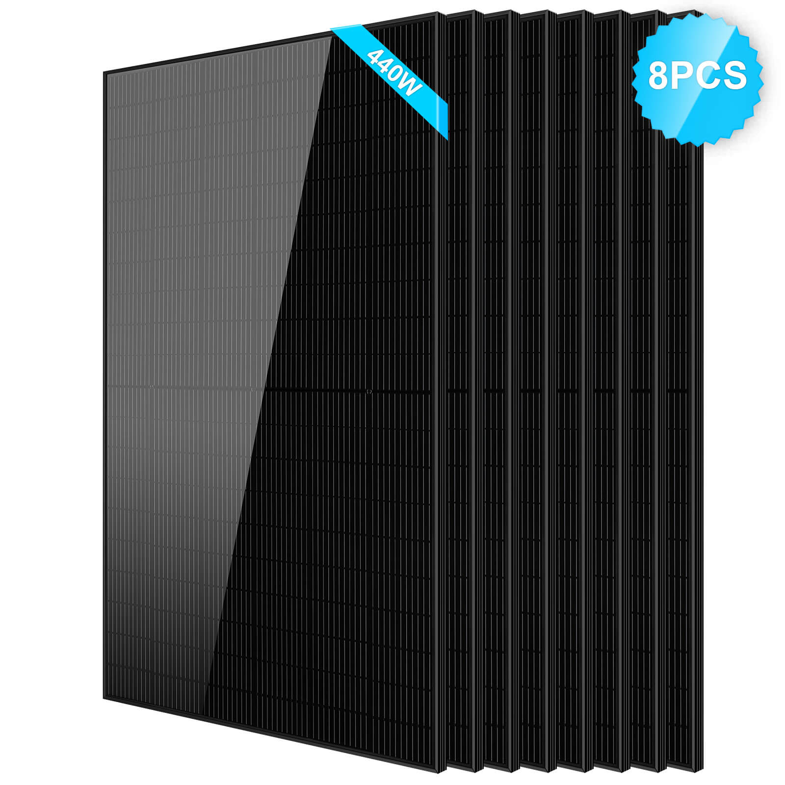 Sungold Power 440W Mono Black PERC Solar Panel SG-440WM