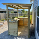 Taverns-To-Go 8 x 5 ft The Castlebar Backyard Patio Bar (MEDIUM)