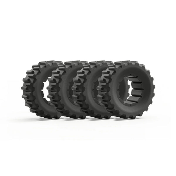 2 Pairs of Wide Wheels｜For 85% Slope