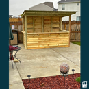 Taverns-To-Go 10 x 5 ft The Dunbar Backyard Patio Bar (LARGE)