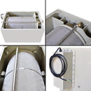 Pond Submerged Macro Drum Filter 80 Tons 21,500 GPH - TS80 - Serenity Provision