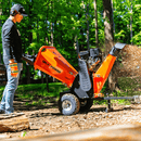 4" 7 HP 208cc Kinetic Drum Chipper