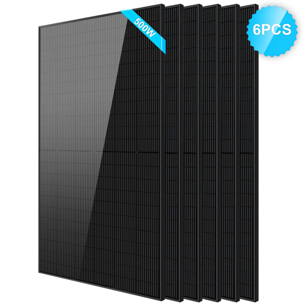 Sungold Power 500W Mono Black PERC Solar Panel SG-500WM